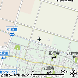 三重県鈴鹿市中箕田町1424-4周辺の地図