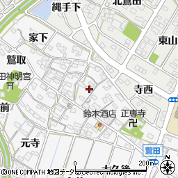 愛知県額田郡幸田町菱池寺西31周辺の地図