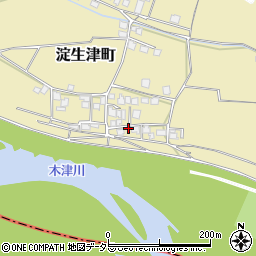 京都府京都市伏見区淀生津町329周辺の地図