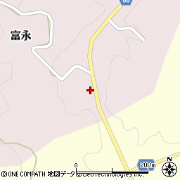 岡山県加賀郡吉備中央町富永1422周辺の地図