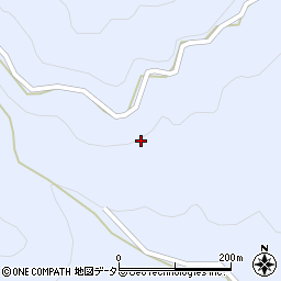 愛知県豊川市萩町上西ノ谷周辺の地図