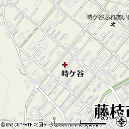 静岡県藤枝市時ケ谷386-2周辺の地図