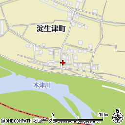 京都府京都市伏見区淀生津町355周辺の地図