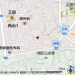 兵庫県三田市三田町57周辺の地図