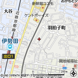 京都府宇治市羽拍子町41-9周辺の地図