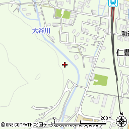 兵庫県姫路市仁豊野周辺の地図