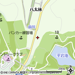 愛知県額田郡幸田町久保田平岩周辺の地図