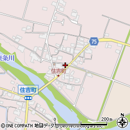 兵庫県小野市住吉町652周辺の地図