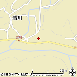 愛知県新城市吉川津舞羅周辺の地図