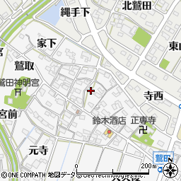 愛知県額田郡幸田町菱池寺西32周辺の地図
