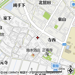 愛知県額田郡幸田町菱池寺西48周辺の地図