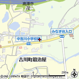 兵庫県三木市吉川町大畑136周辺の地図