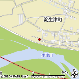 京都府京都市伏見区淀生津町380周辺の地図