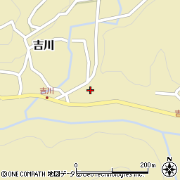 愛知県新城市吉川津舞羅33周辺の地図