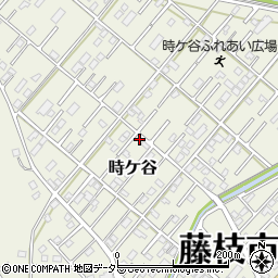 静岡県藤枝市時ケ谷386-48周辺の地図