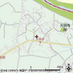 兵庫県小野市久保木町687周辺の地図
