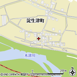 京都府京都市伏見区淀生津町359周辺の地図