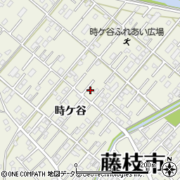 静岡県藤枝市時ケ谷387周辺の地図