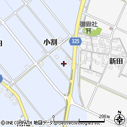 愛知県額田郡幸田町永野小割97周辺の地図