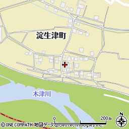 京都府京都市伏見区淀生津町353周辺の地図