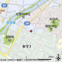 静岡県藤枝市八幡1110周辺の地図