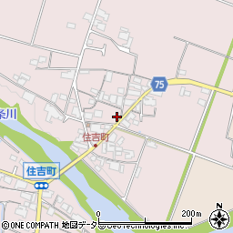 兵庫県小野市住吉町658-2周辺の地図