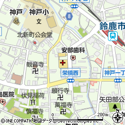 ベルコモン神戸協組周辺の地図
