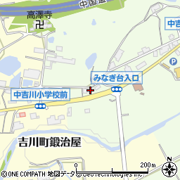 兵庫県三木市吉川町大畑441周辺の地図