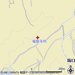 愛知県岡崎市桑谷町奥山口周辺の地図