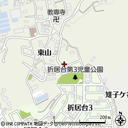 京都府宇治市宇治東山61-8周辺の地図