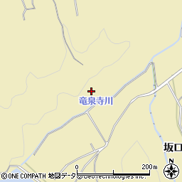 愛知県岡崎市桑谷町（奥山口）周辺の地図