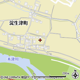 京都府京都市伏見区淀生津町315周辺の地図