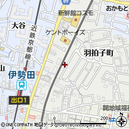 京都府宇治市羽拍子町41-35周辺の地図