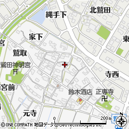 愛知県額田郡幸田町菱池寺西11周辺の地図
