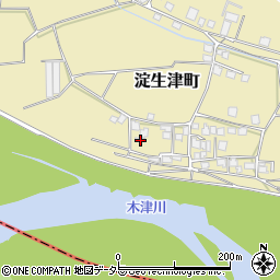 京都府京都市伏見区淀生津町372周辺の地図