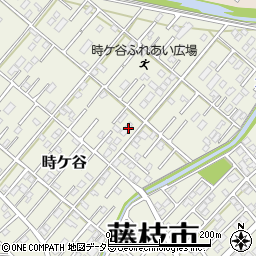 静岡県藤枝市時ケ谷388-8周辺の地図