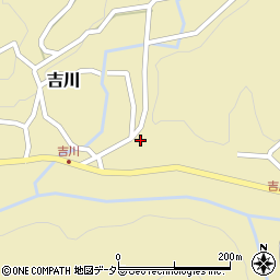 愛知県新城市吉川津舞羅32周辺の地図