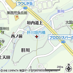 兵庫県川辺郡猪名川町肝川88周辺の地図