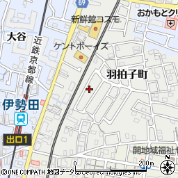 京都府宇治市羽拍子町41-39周辺の地図