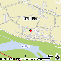 京都府京都市伏見区淀生津町365周辺の地図
