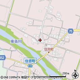 兵庫県小野市住吉町710周辺の地図