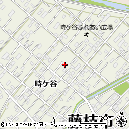 静岡県藤枝市時ケ谷387-38周辺の地図