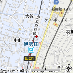 秀峰自動機周辺の地図