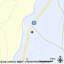 広島県庄原市東城町久代87周辺の地図