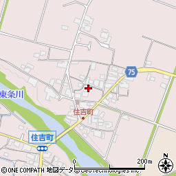 兵庫県小野市住吉町687周辺の地図