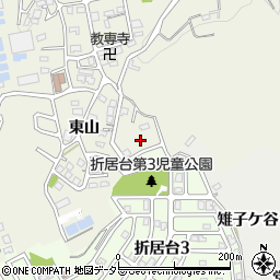 京都府宇治市宇治東山61周辺の地図