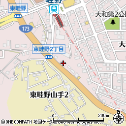 兵庫スバル自動車川西店周辺の地図