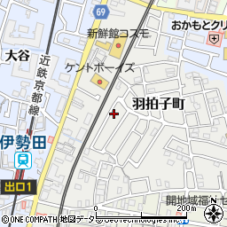 京都府宇治市羽拍子町41-49周辺の地図