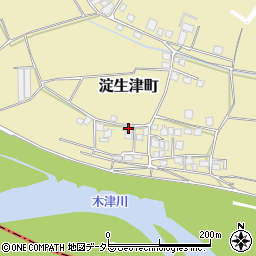 京都府京都市伏見区淀生津町368周辺の地図