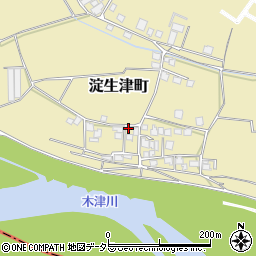 京都府京都市伏見区淀生津町364周辺の地図